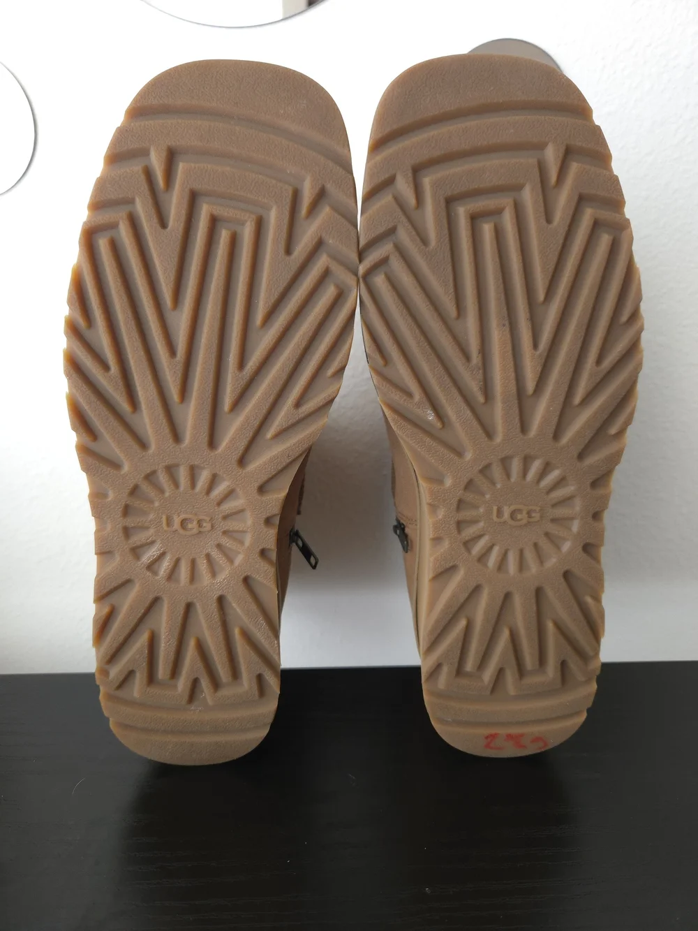 UGG tan suede